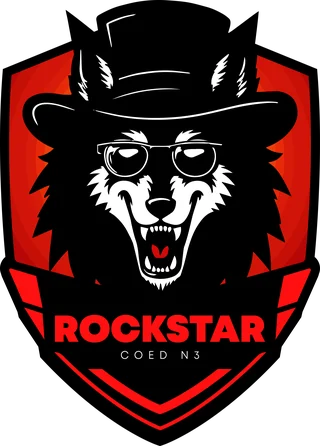 Escudo da equipe Rockstar